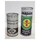 NOS Quiksilver Outboard & Bardahl Treatment Cans