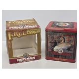 1994 Red Man Tobacco Tin with Original Box