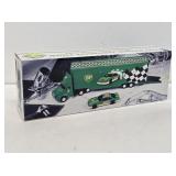 NIB BP Race Car Hauler Semi Toy