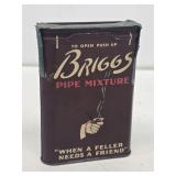 NOS Briggs Pocket Tobacco Tin