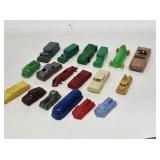 Miniature Plastic Car & Truck Toys