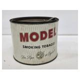 Model Smoking Tobacco Advertising Tin