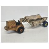 Marx Lumar Pressed Steel Rocker Dump Toy