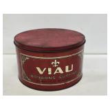 Viau Bonbons Surfins Advertising Tin