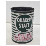Quaker State Trans Fluid 1 Quart Metal Can