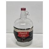 Coca-Cola Glass Syrup Jug with Original Label