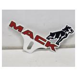 Mack Trucks Enameled License Plate Topper