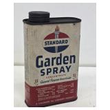 Standard Oil Garden Spray 1 Pint Metal Can