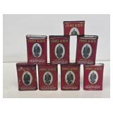 8 Prince Albert Pocket Tobacco Tins