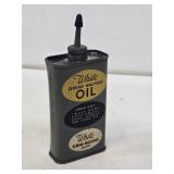 White Sewing Machine Lead Top Handy Oiler Can