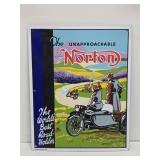 Norton Motorcycles SSP Sign