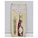 Royal Crown Cola Embossed Bottle Thermometer