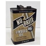 Nu Brite Linseed Oil 1 Gallon Can