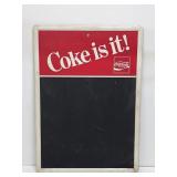 Coca-Cola Menu Board Sign