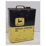 John Deere Special-Purpose Oil 2 Gallon Can