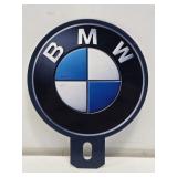 BMW Enameled License Plate Topper
