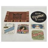 6 NOS Cigar Box Labels