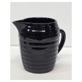 Brown Stoneware Pitcher