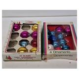 Vintage Glass Christmas Ornaments