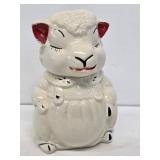 Vintage American Bisque Co Sheep Cookie Jar