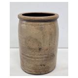 Early Brown Stoneware Jar