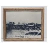 Corydon, IN Train Crash Framed Photo