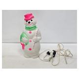 1968 Lighted Snowman Blow Mold