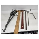 Assorted Drafting Tools and Hand Tools