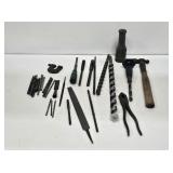 Assorted Drill Bits & Hand Tools
