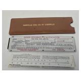 Nashville Coal Co. Advertising Slide Rule