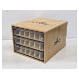 DMC Embroidery Floss 3 Drawer Display Cabinet