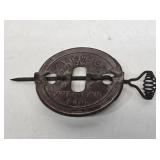 Griswold Cast Iron 6" Stove Damper