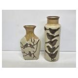 2 Decorative Vases