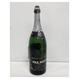 Large Paul Masson Glass Champagne Bottle