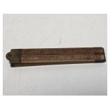 Stanley No. 63 Wood & Brass Folding Ruler