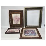 Assorted Prints and Frame
