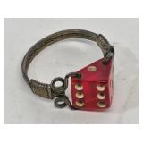 Early Vintage Dice Ring