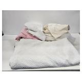 Vintage Table Cloths and Bed Spread