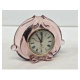 Fenton Art Glass Clock