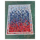 Small Red, White & Blue Quilt