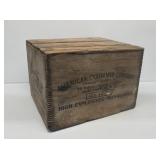 Wooden Explosives Crate