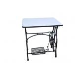 Cast Iron Base Table with Porcelain Top