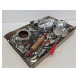 Metal Child's Toy Dishes