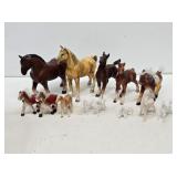 Assorted Porcelain Horse Figurines
