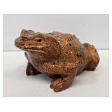 Large Ceramic Frog