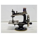 Early Miniature Cast Iron Singer Sewing Machine