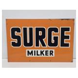 NOS Surge Milker Painted Metal Sign