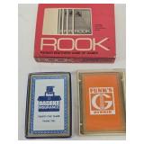 Advertising Playing Cards & Rook