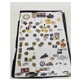 Assorted Railroad & Automobile Pins