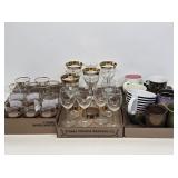 Stemware, Glasses & Coffee Mugs